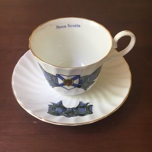 Royal Stuart “Nova Scotia” Teacup & Saucer